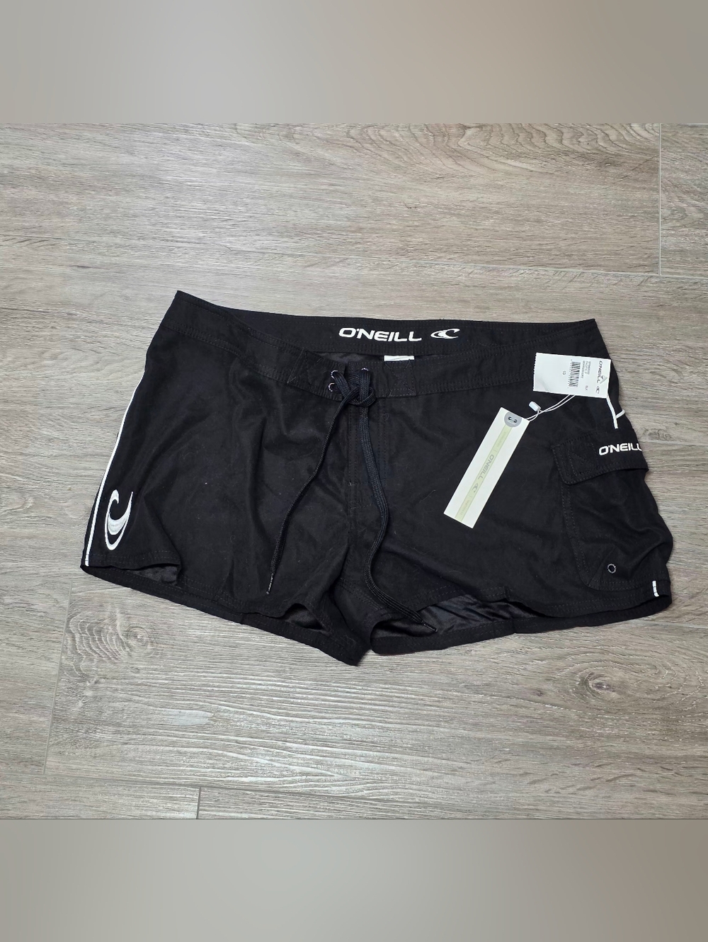 New O'neill Board Shorts Womans Sz 13 Swimming Quick Dry